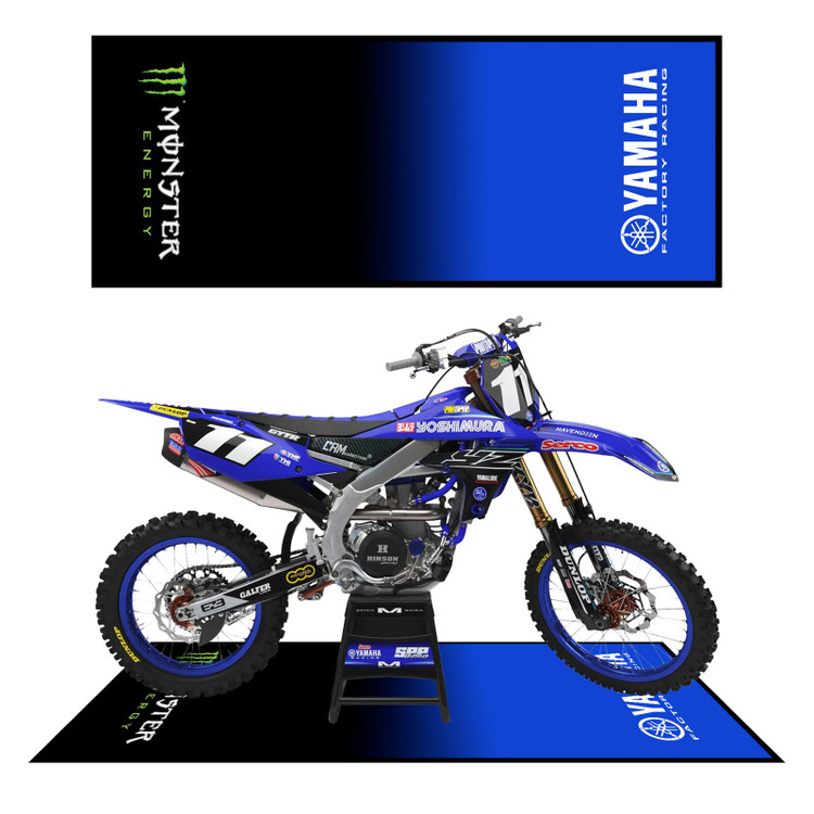 فرش زیر موتور کراس Yamaha با زیرانداز CycleParts